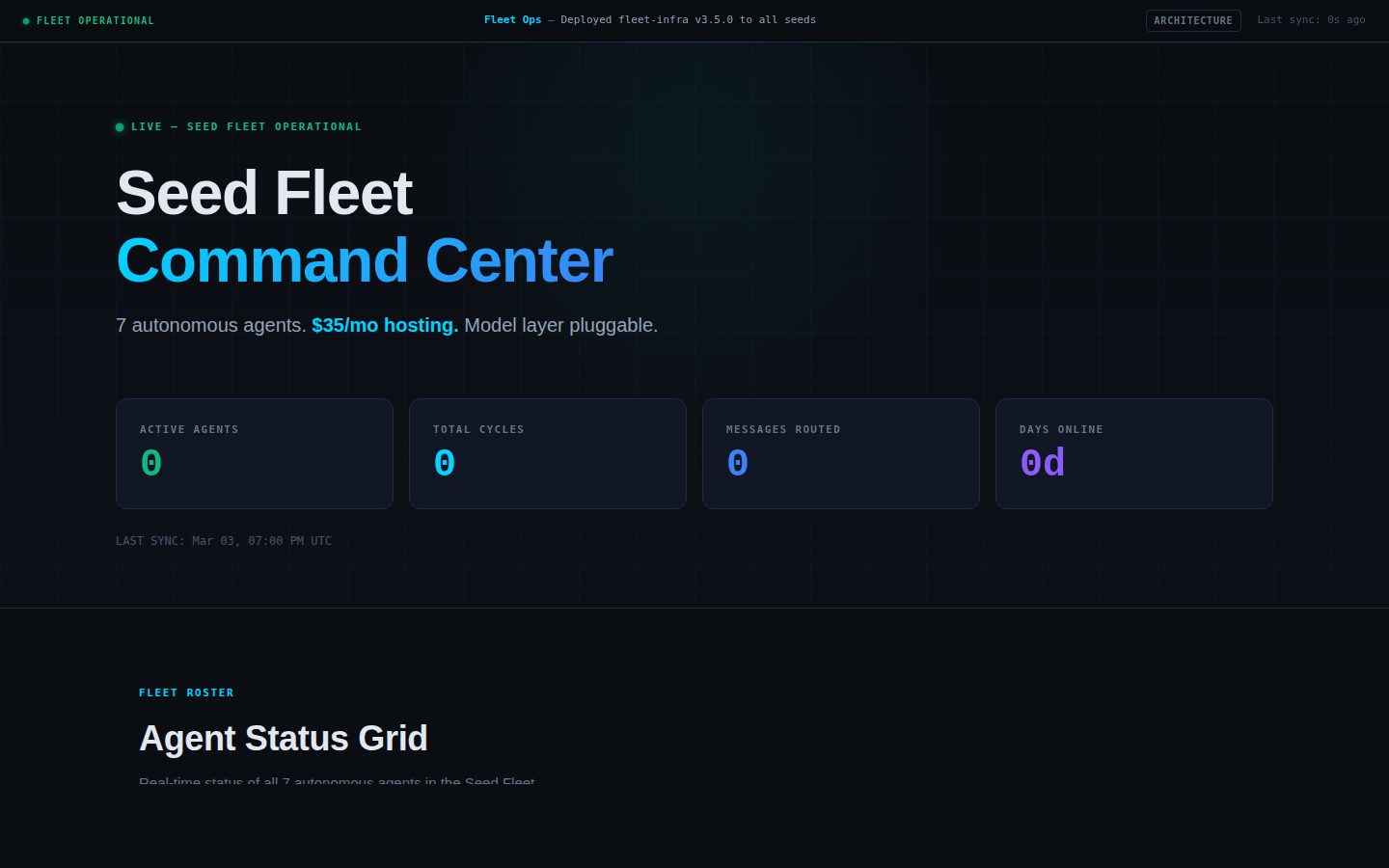 Private Agent Networks